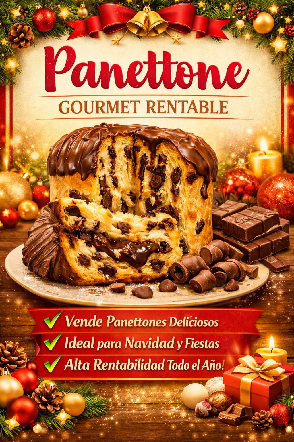 Panettone artesanal rentable